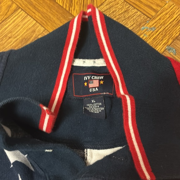 Ivy Crew USA American Flag Polo - Picture 3 of 3